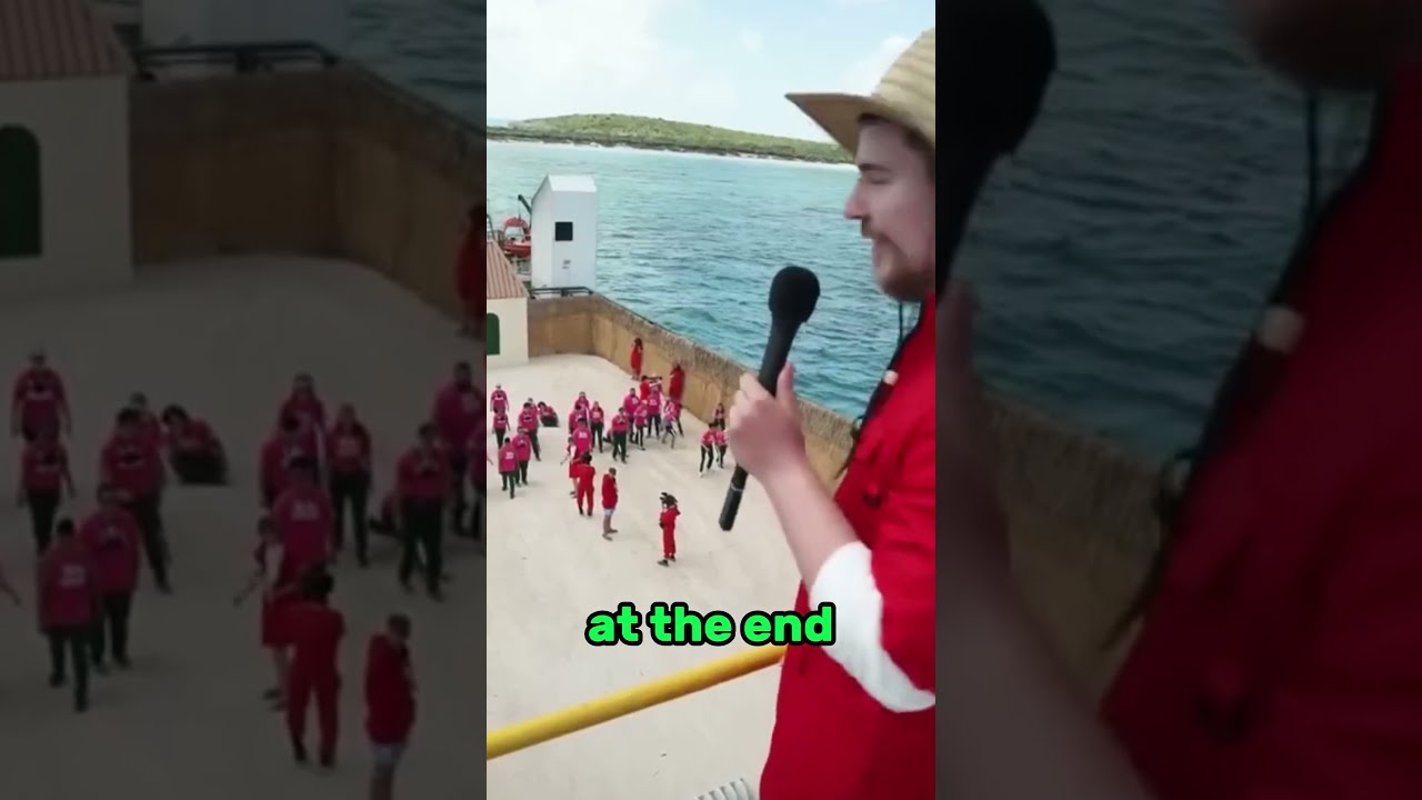 MrBeast Red Light Green Squid Game