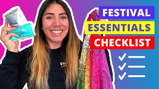 What to Bring to a Music Festival in 2022 | EDC, Tomorrowland & more!