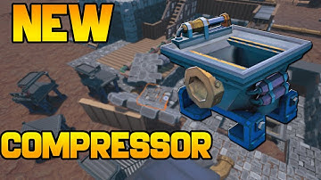 Hydroneers New gem compressor | Hydroneer 2.1