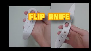 Как сделать flip knife/флип кнайф/раскладной нож из стандофф 2, из бумаги, своими руками.
