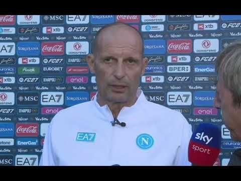 Video INTERVISTA ALLEGRI POST NAPOLI COMO 1-2