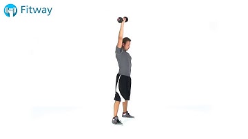How To Do: Dumbbell Clean and Jerk - Single Arm | Full Body Workout Exercise