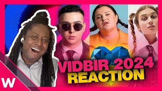 🇺🇦 Vidbir 2024: Reaction to all 11 songs in Ukraine's Eurovision selection