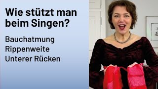 Wie stütze ich / stützt man beim Singen? (Atemstütze, Atemführung, Appoggio, klassischer Gesang)