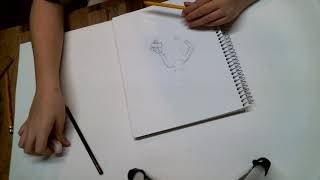 Drawing a victorian dress!