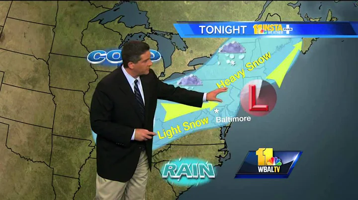 Tony Pann's afternoon snow forecast