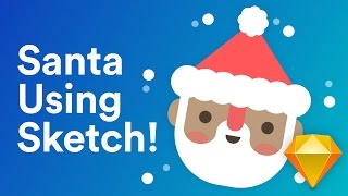 Making a Santa Illustration on Sketch App screenshot 1