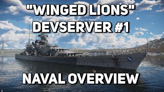 Winged Lions first devserver naval overview
