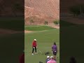 Who invited their DAD to the world long drive champs!? #shorts #golf