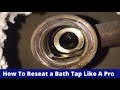 How To Reseat A Bath Tap Replace The Washer Just Like A Pro