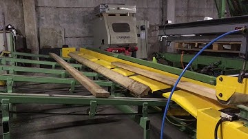 Torvale Fischer moulder infeed and outfeed