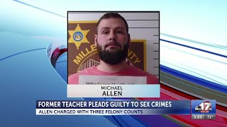 Former teacher pleads guilty to sex crimes