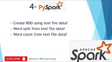 4- Create RDD using text file data in PySpark in Hindi