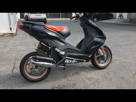 Video Aprilia SR 50 R Stage6 RT70 piaggio project #1 - youtube