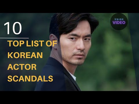 10 Top List Of Korean Actor SCANDALS