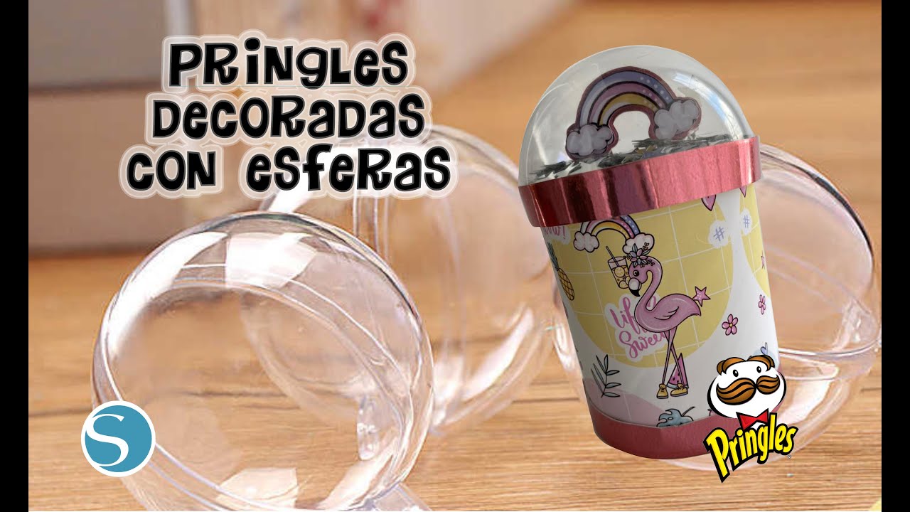 CAMEO o CRICUT , Pringles con esferas acrílicas  y cricut uso de SILHOUETTE STUDIO