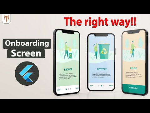 Flutter Tutorial - Onboarding Screen UI, Introduction Screen, Walkthrough [2022]