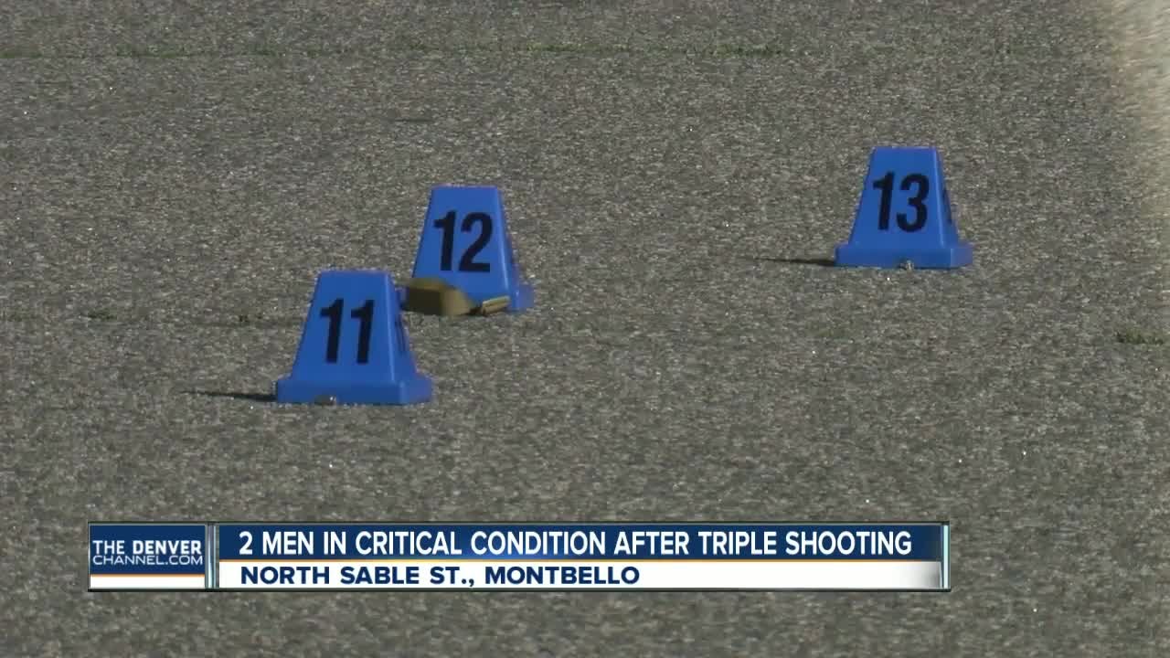 2 men in critical condition after triple shooting in Denver - YouTube