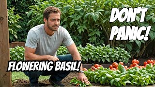 Your Basil Plant is Flowering. Here's what to do!