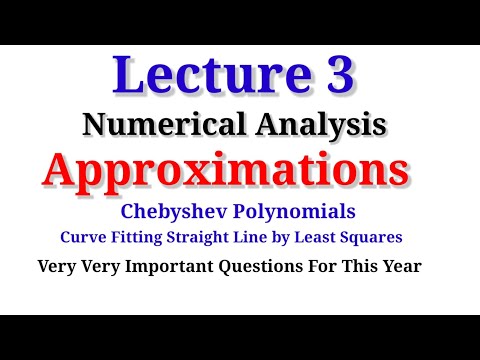 APPROXIMATIONS,Chebyshev Polynomials, Curve