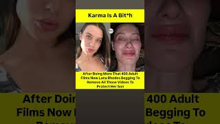 Lana Rhoades Breaks Down In Tears While Pleading For Her Videos To Be Removed