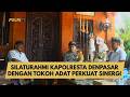 SILATURAHMI KAPOLRESTA DENPASAR DENGAN TOKOH ADAT PERKUAT SINERGI