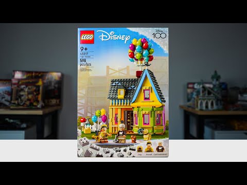 LEGO Disney 43217 "UP" HOUSE Review! (2023)