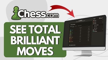 How To See Total Brilliant Moves In Chess.com (Quick Tutorial)