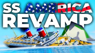 SS AMERICA REVAMP! | Tiny Sailors World | Roblox