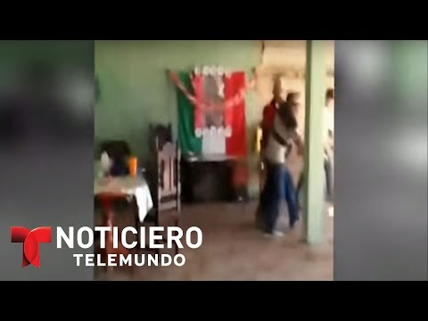 Perturbadoras imágenes del asesinato de un hombre en México | Noticiero | Noticias Telemundo