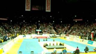 Audience wave - high jump meeting - Spaladium Arena, Split