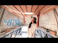 Stunning Slatted Ceiling in our Tiny Van (homage to old Tubi) - Van Life Makeover E02