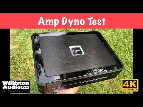 Alpine PDX-M12 Amp Dyno Test