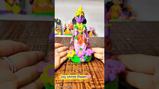 Diy Clay Shree Raam Ji Making Shorts
