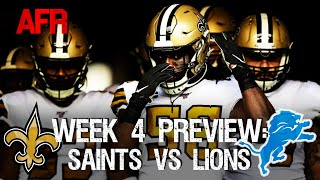 FIRST LOOK: Saints vs Lions