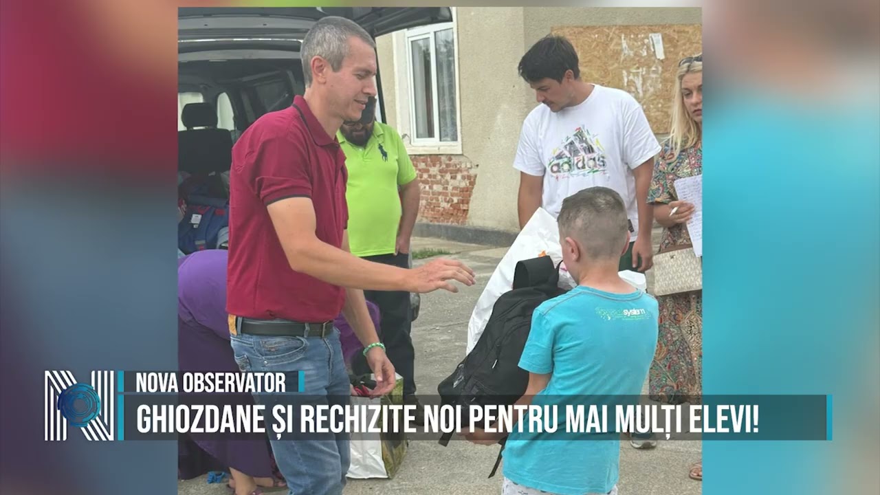 Ghiozdane și rechizite noi pentru mai mulți elevi! Ghiozdane și rechizite noi pentru mai mulți elevi!