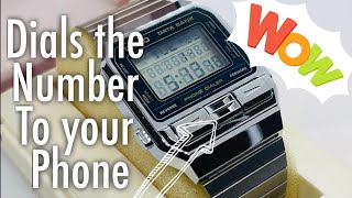 Look at the 1987 casio phone dialler dba-800 - YouTube Look at the 1987 casio phone dialler dba-800 - YouTube