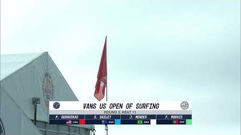 Vans US Open of Surfing: Round Three, Heat 11