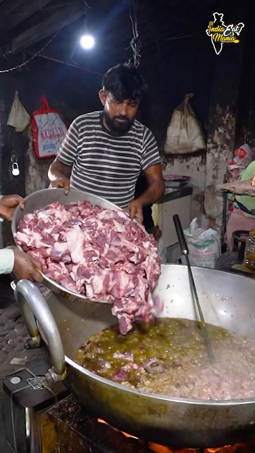 100 Kg Bulk Making of Protein Ghee Wala Mutton In Jamshedpur Rs 280/- Only #jamshedpur #shorts