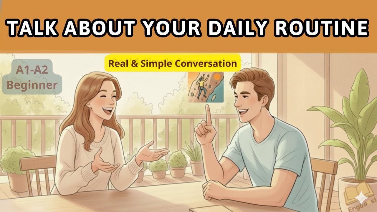 How To Talk About Your Daily Life In English | Easy Conversation For ...