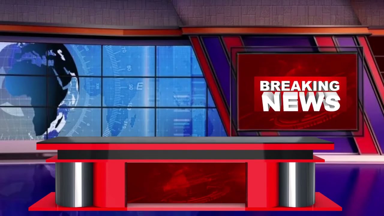 Green Screen Virtual Studio For News Channels    Virtual Studio Green Screen  Free Downlode HD