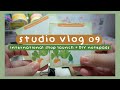 Studio Vlog 09 | International shop launch, making notepads & being grateful for you | Ph