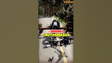 Car Vs Giant Chain BeamNGDrive AI Crash Simulation #shorts #beamngdrive #trending #crashdrive