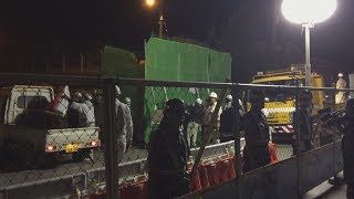 辺野古に新たな柵設置 土砂投入の抗議激化備え