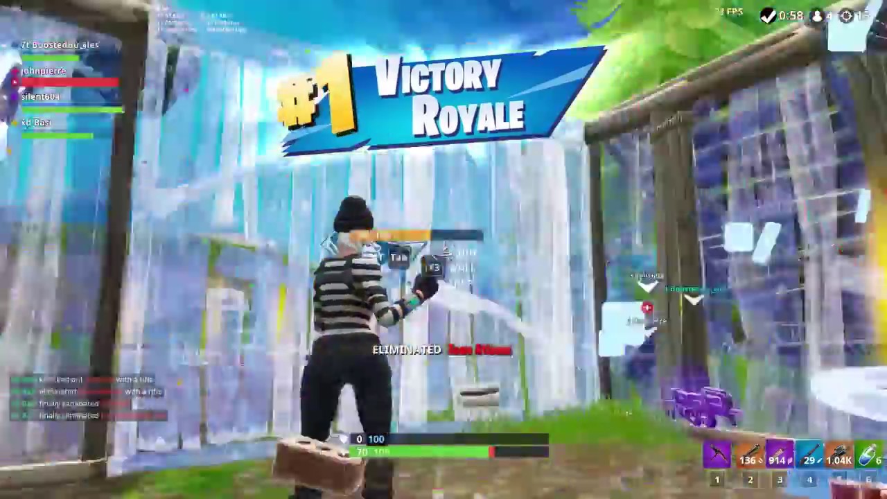 high kill squad game #3 - Basi(Fortnite Battle Royale) - YouTube