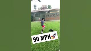 12 YEAR OLD KID PITCHING AT 90 MPH UNBELIEVABLE!!😱 #shorts #mlb #baseball #pitching #worldrecord