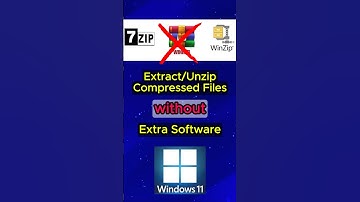 Stop Using WinRAR/7-Zip! Windows 11 Extracts Files Natively