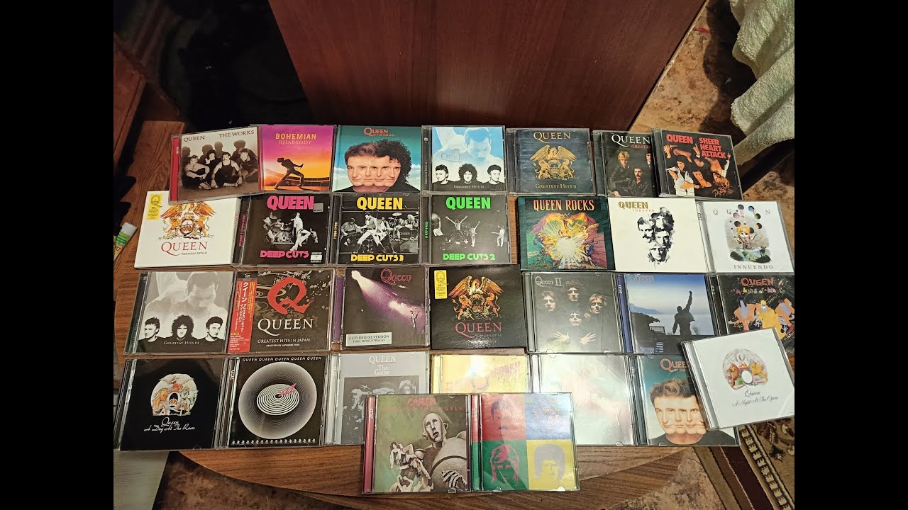 Моя Коллекция Дисков Группы QUEEN На CD