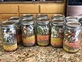 Dry Soup Mix in Jars