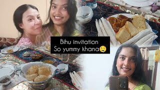 Bihu Celebration At My Friends House So Yummy Food